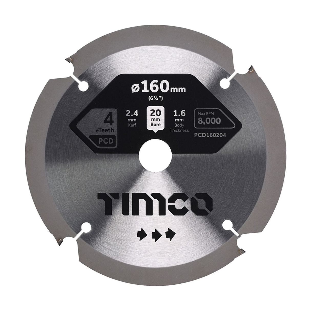 PCD Fibre Cement Saw Blade - PCD160204