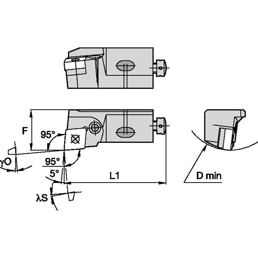 PCLNR16CA-12 P Cartridge