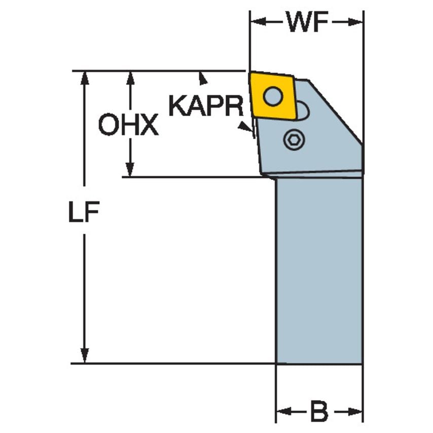 PCLNR 3225P 16 Toolholder
