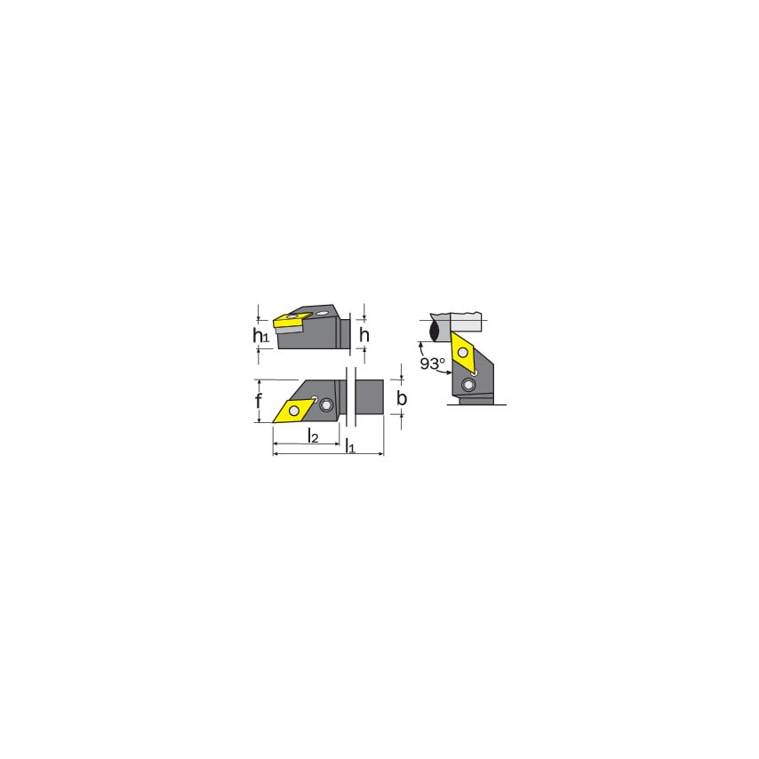 PDJNL 2525M11 External Toolholder