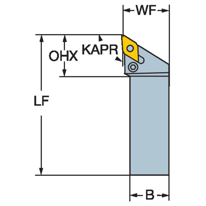 PDJNR 2525M 11 Toolholder