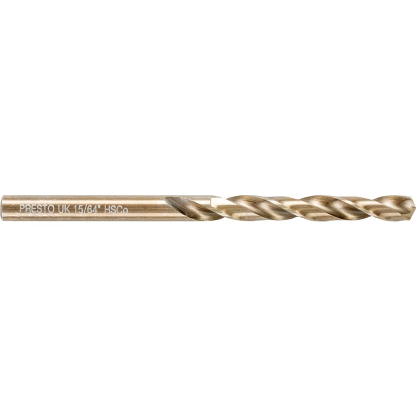 PES 15/64" HSS-Co SS Bronze HD Jobber Drill 01111
