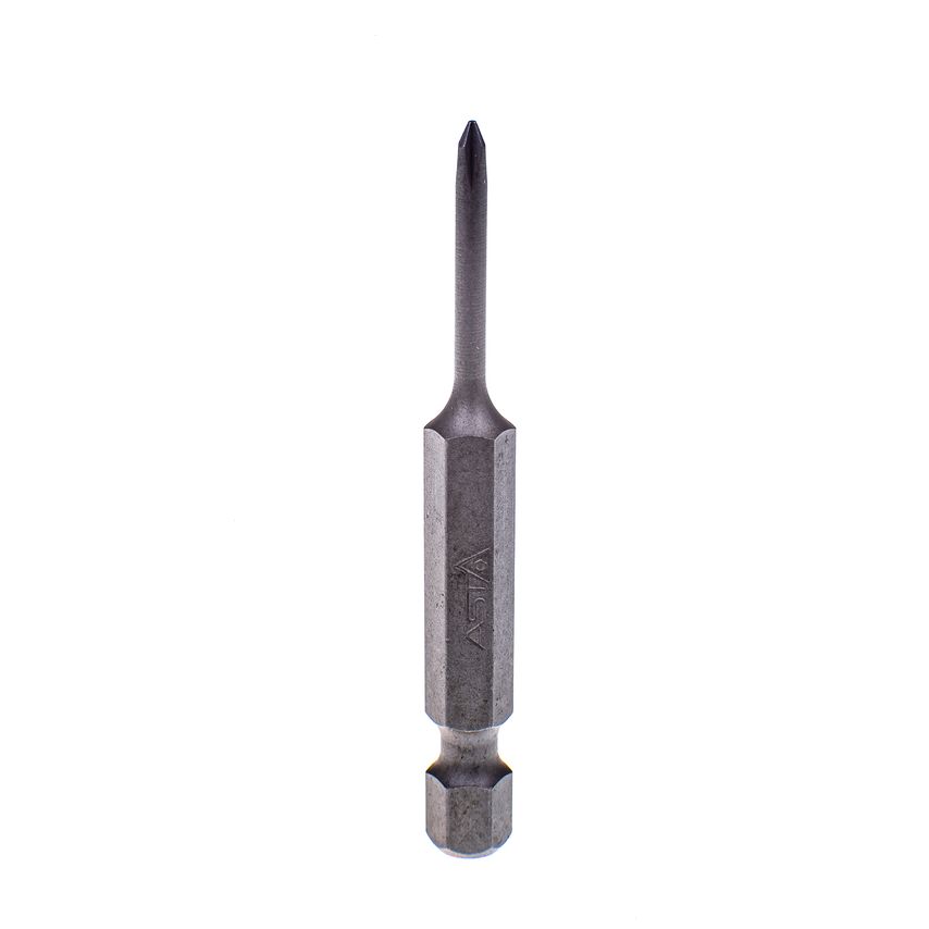 PH0 Phillips (Precision 2.5mm) Screwdriver Bit 1/4" Hex Drive 60mm Long