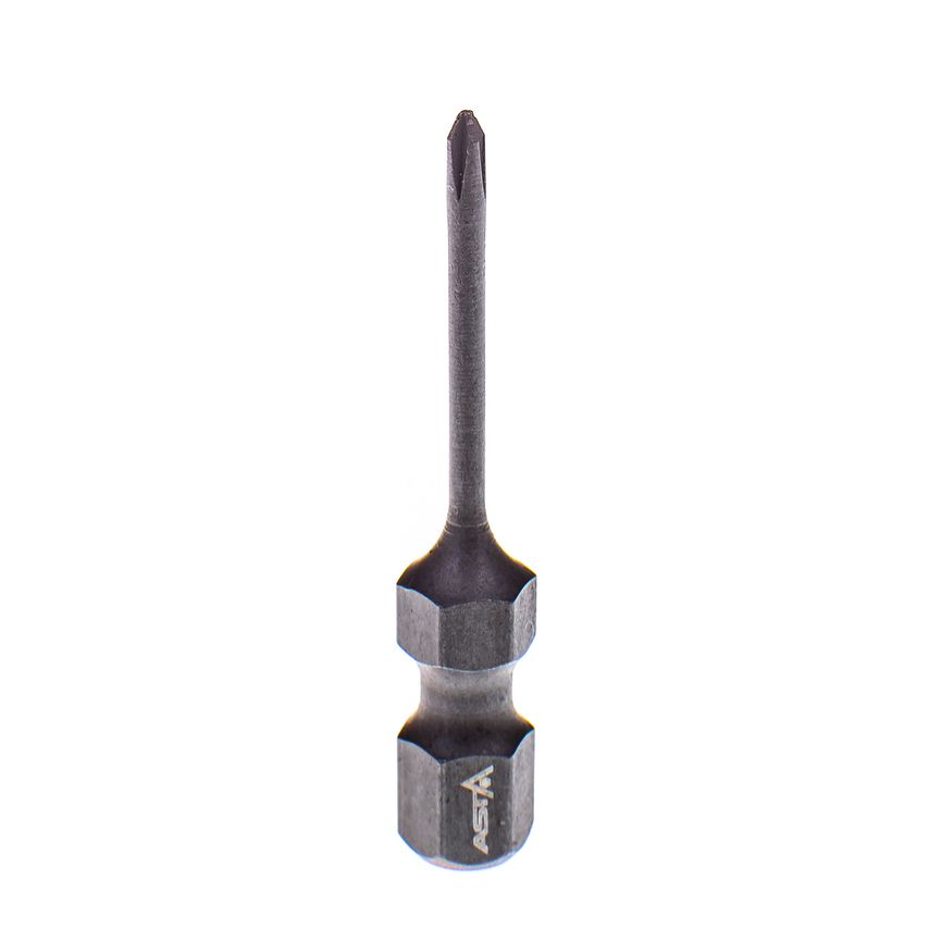 PH0 Phillips (Precision 2mm) Screwdriver Bit 1/4" Hex Drive 40mm Long