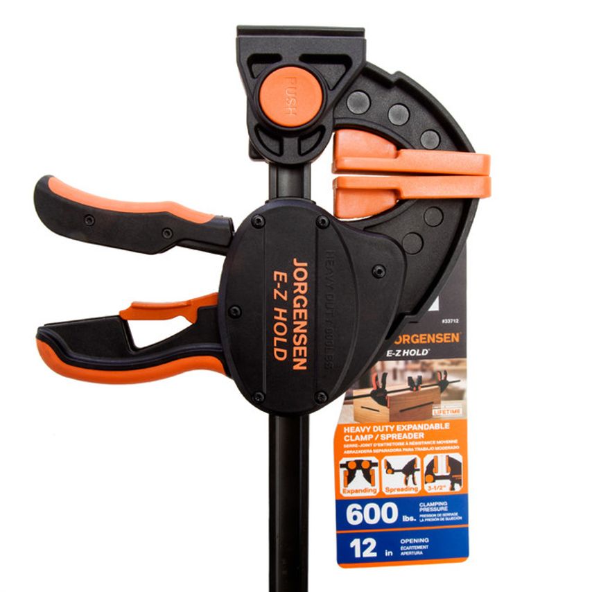 POJ33712 E-Z Hold Heavy Duty Spreader Expandable Clamp 12in