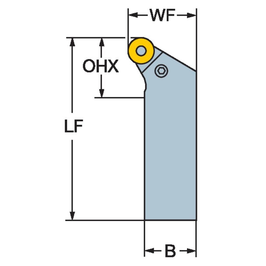 PRGCR 3225P-12 Toolholder