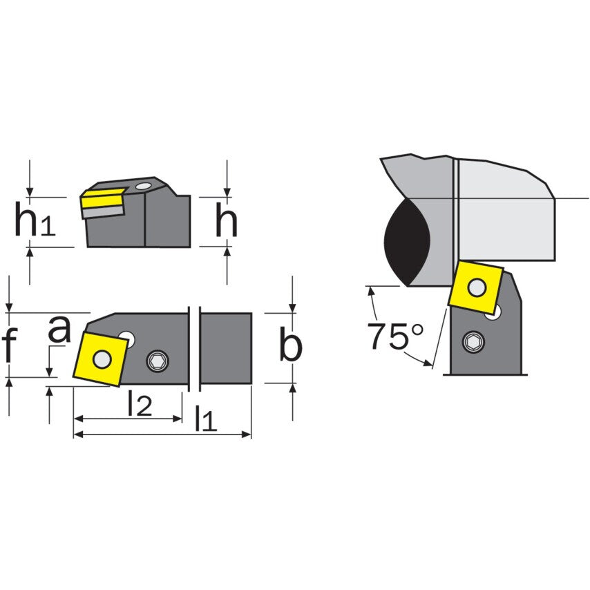 PSBNR 2020K09 External Toolholder
