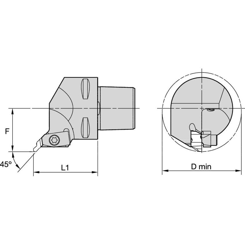 PSC50NRL3 PSC50 Top Notch LH 45 NU3R