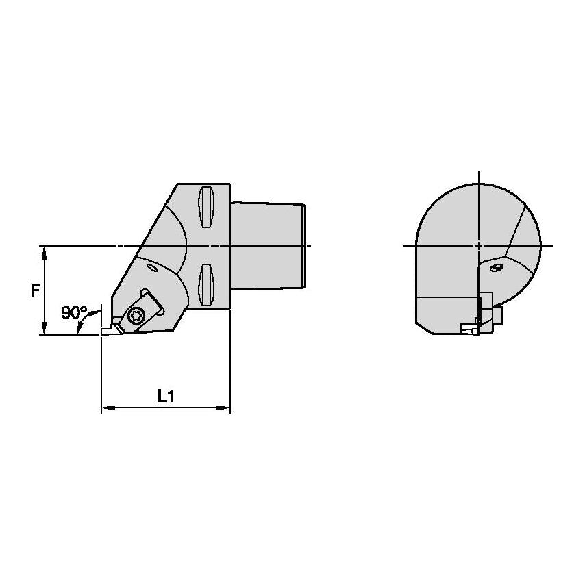 PSC50NSL3 PSC50 Top Notch Axial LH 90 N