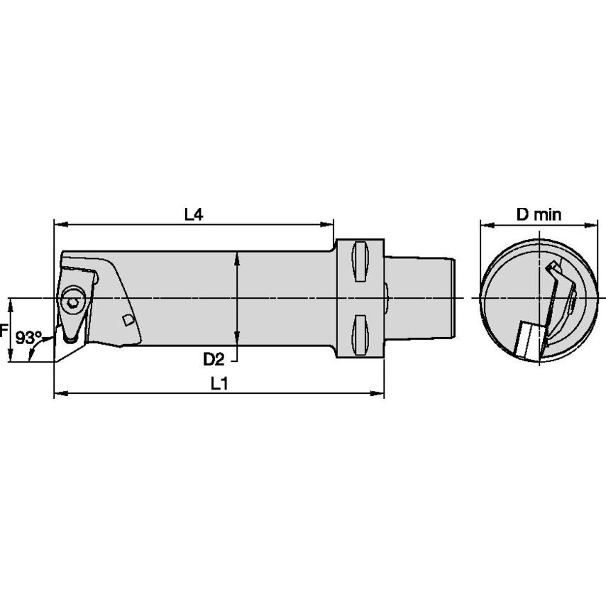 PSC50S40LDDUNL15 PSC50 Kenclamp Bor Bar LH 93