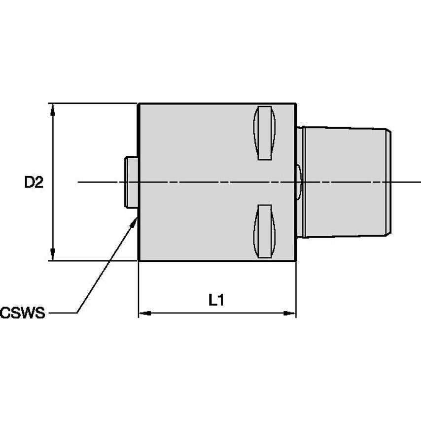 PSC50S50050m PSC50 Extension 50mm