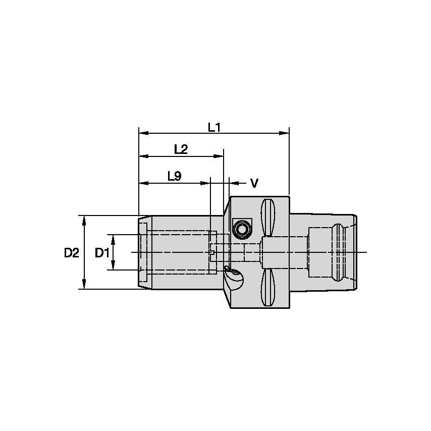 PSC63HC32100m PSC63 Hydraulic Chuck HP 21 x 1