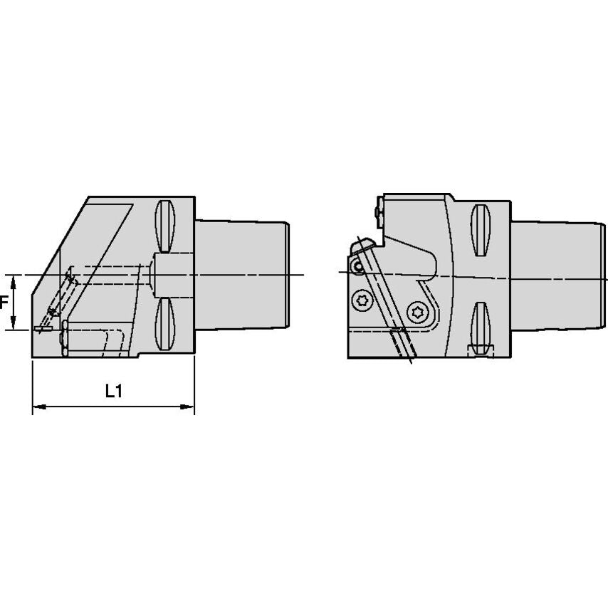 PSC63KGMSL50C PSC63 B.E. Grooving/Cut-off AXI