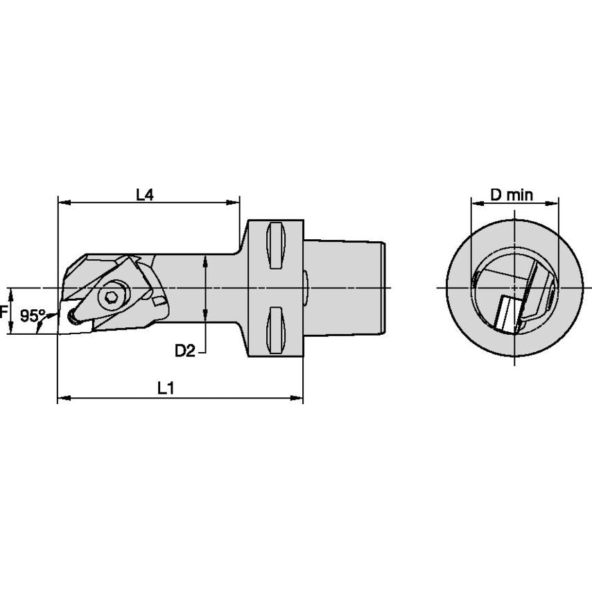 PSC63S40LDCLNL16 PSC63 Kenclamp Bor Bar LH 95
