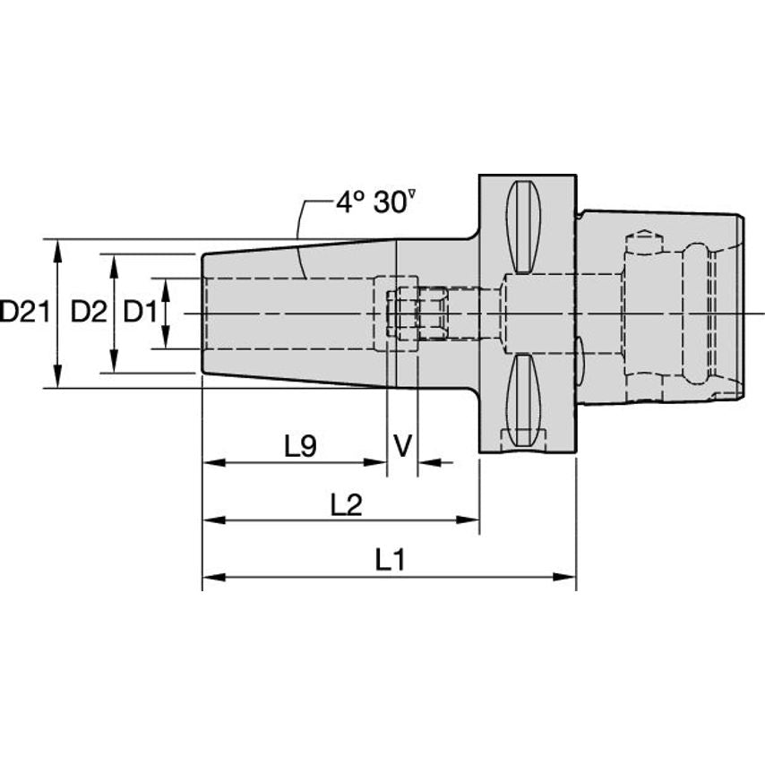 PSC63TTGL05080M PSC63 Shrink Fit GL 5.0 x 80M