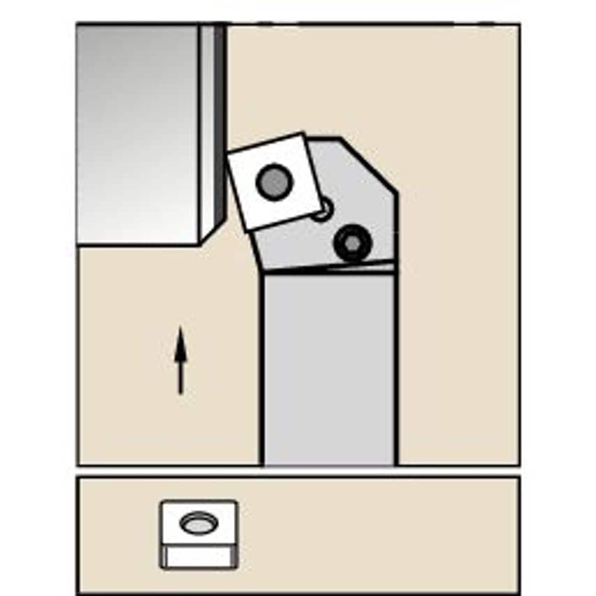 PSKNR3232P19 P Clamping Holder W32, 0MM L170