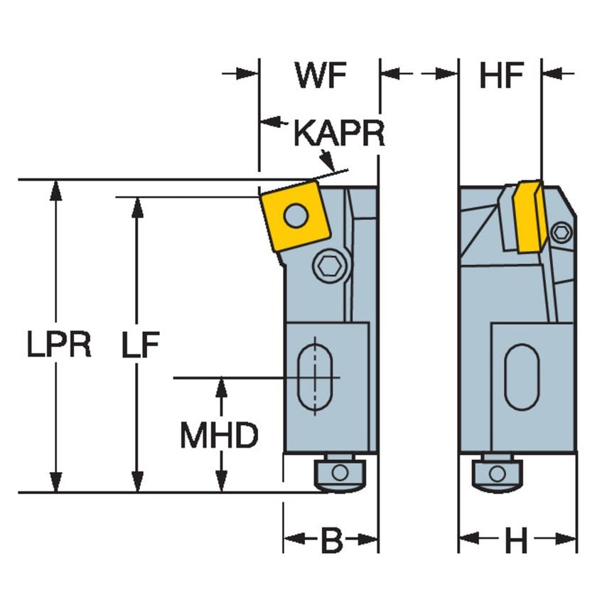 PSKNR 16CA-12 T-Max P Cartridge for Turning