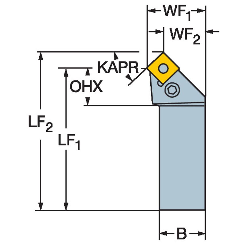 PSSNL 2525M 12 Toolholder