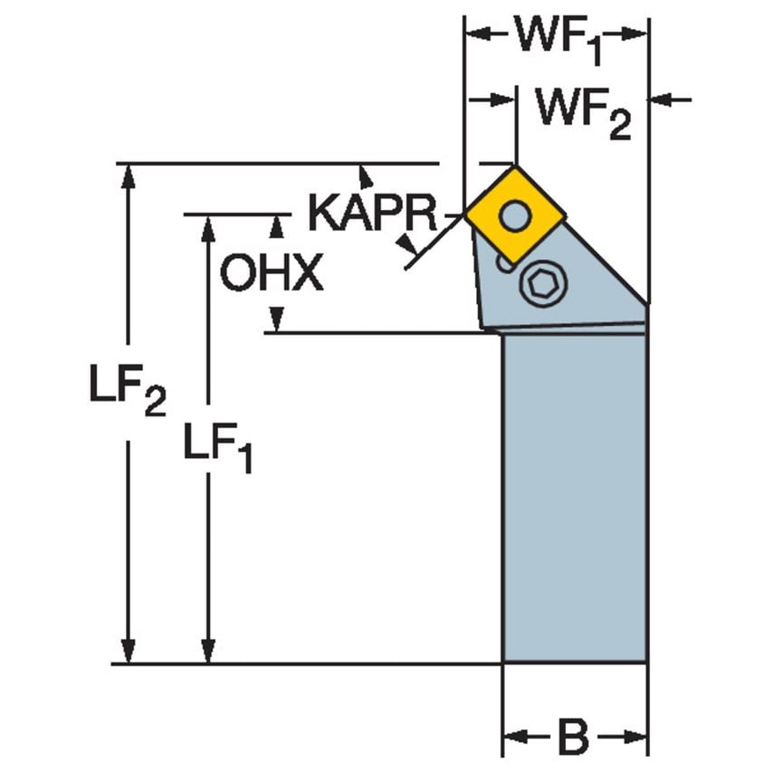 PSSNR 1616H 09 Tool Holder