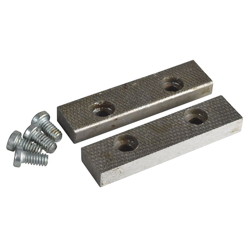 PT.D Replacement Pair Jaws Screws 100mm (4in) for 3 Vice