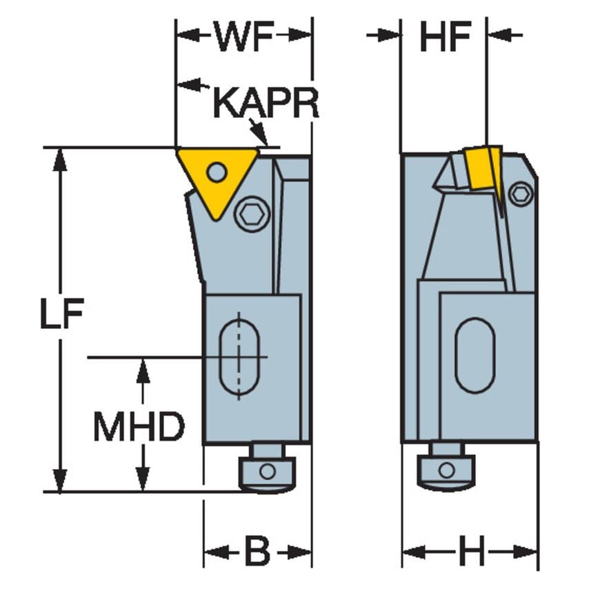 PTFNL 16CA-16 T-Max P Cartridge for Turning