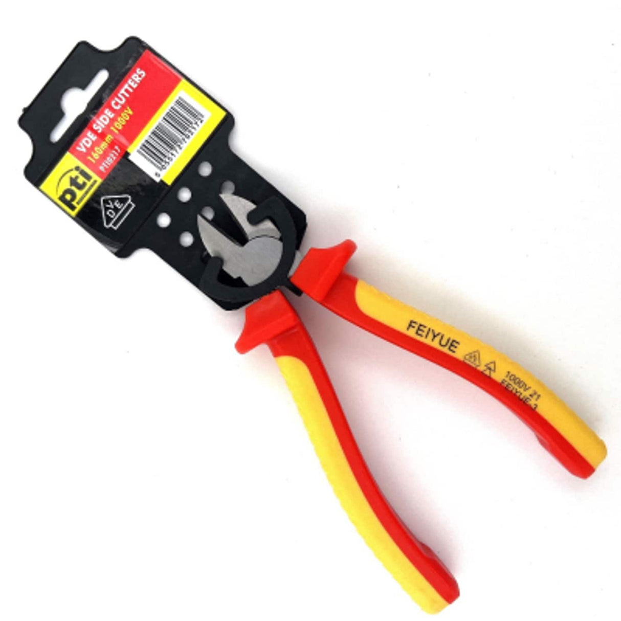 PTI 160mm VDE Side Cutting Pliers