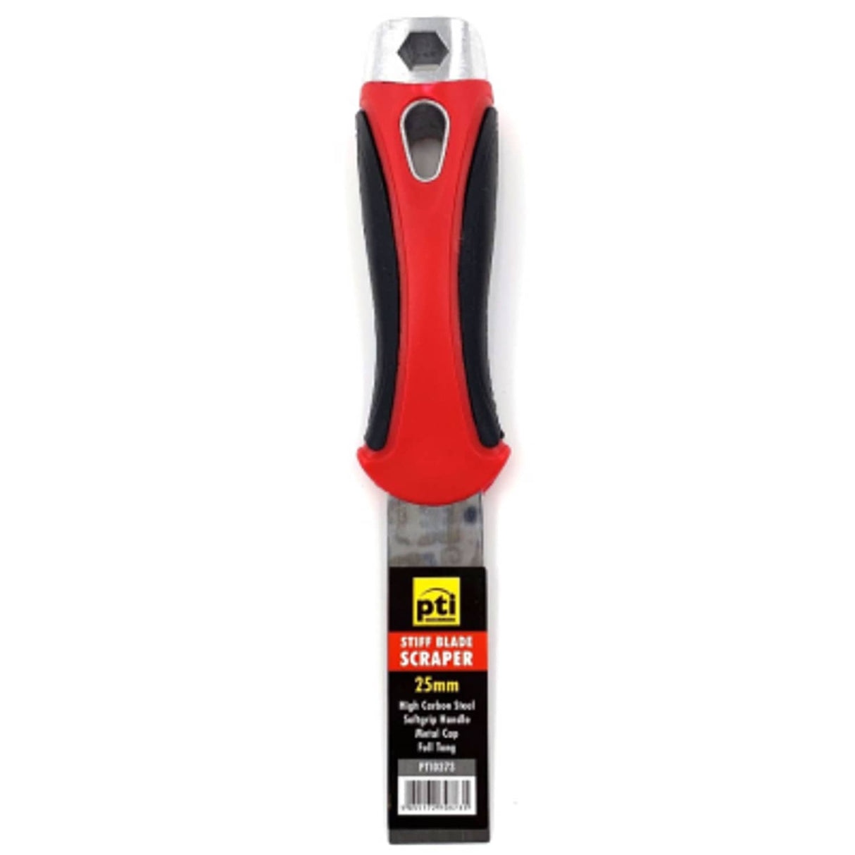 PTI 25mm (1in) Stiff Blade Scraper with Softgrip Handle