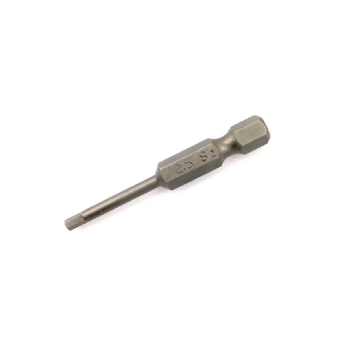 PTI 2.5mm x 50mm 1/4in Hex Socket Head Bit