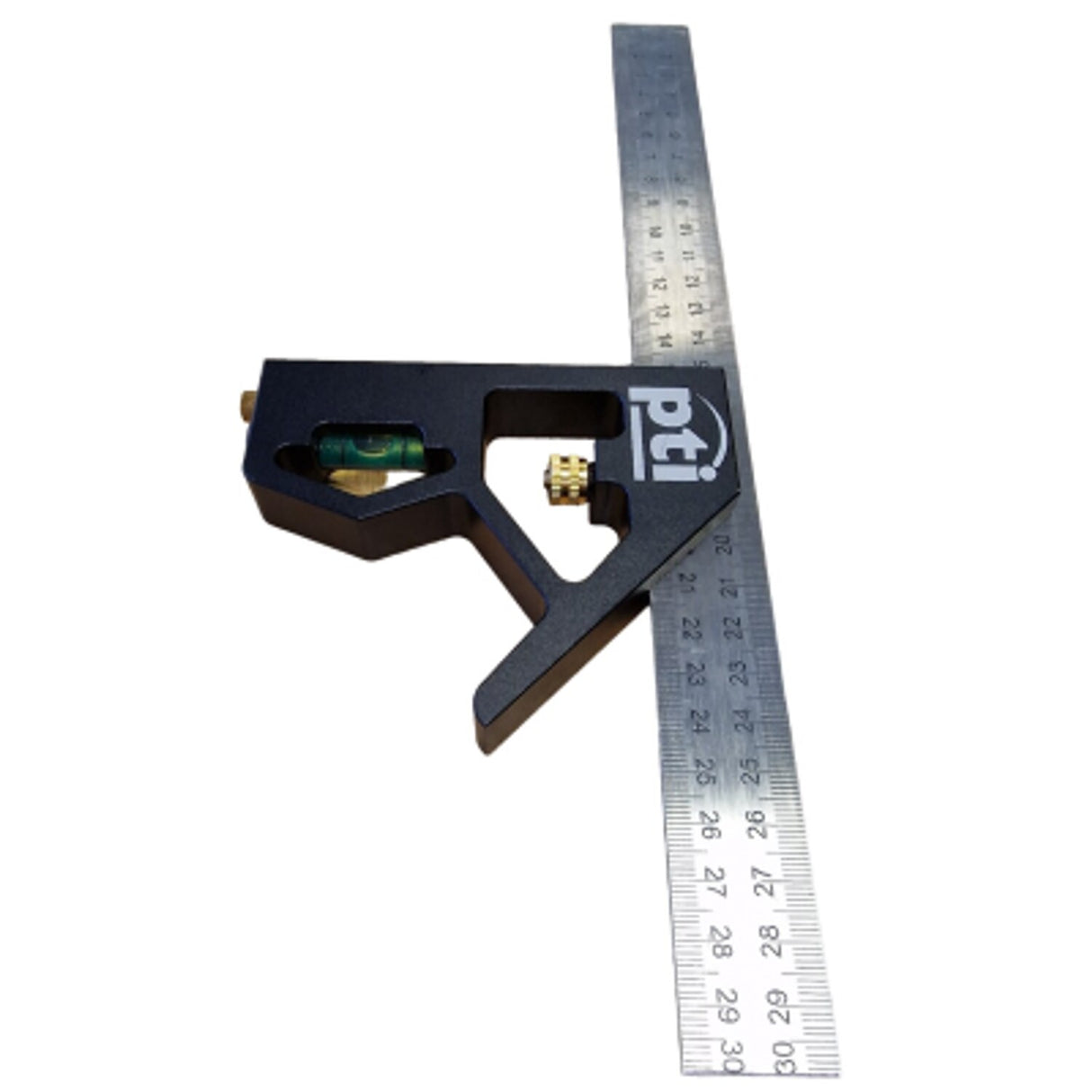 PTI 300mm 12in Black Combination Square