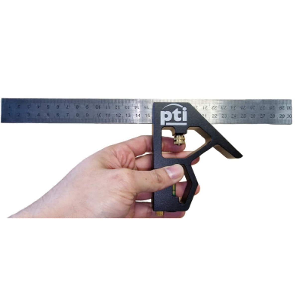 PTI 300mm 12in Black Combination Square
