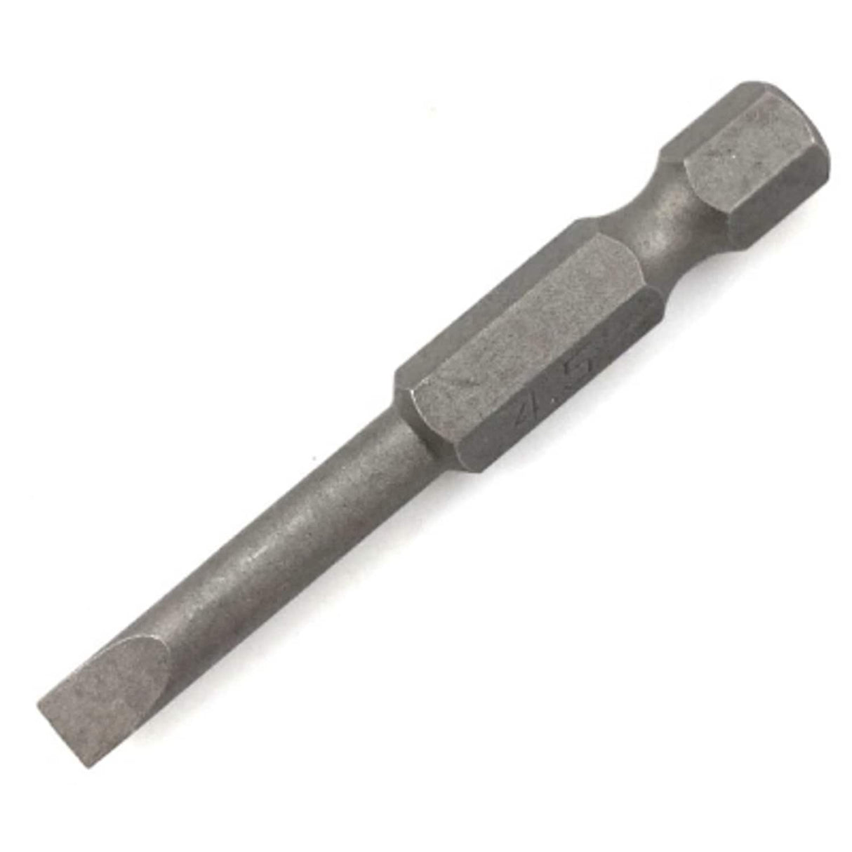 PTI 4.5mm x 0.6mm x 50mm 1/4in Hex Slotted Screwdriver Bit