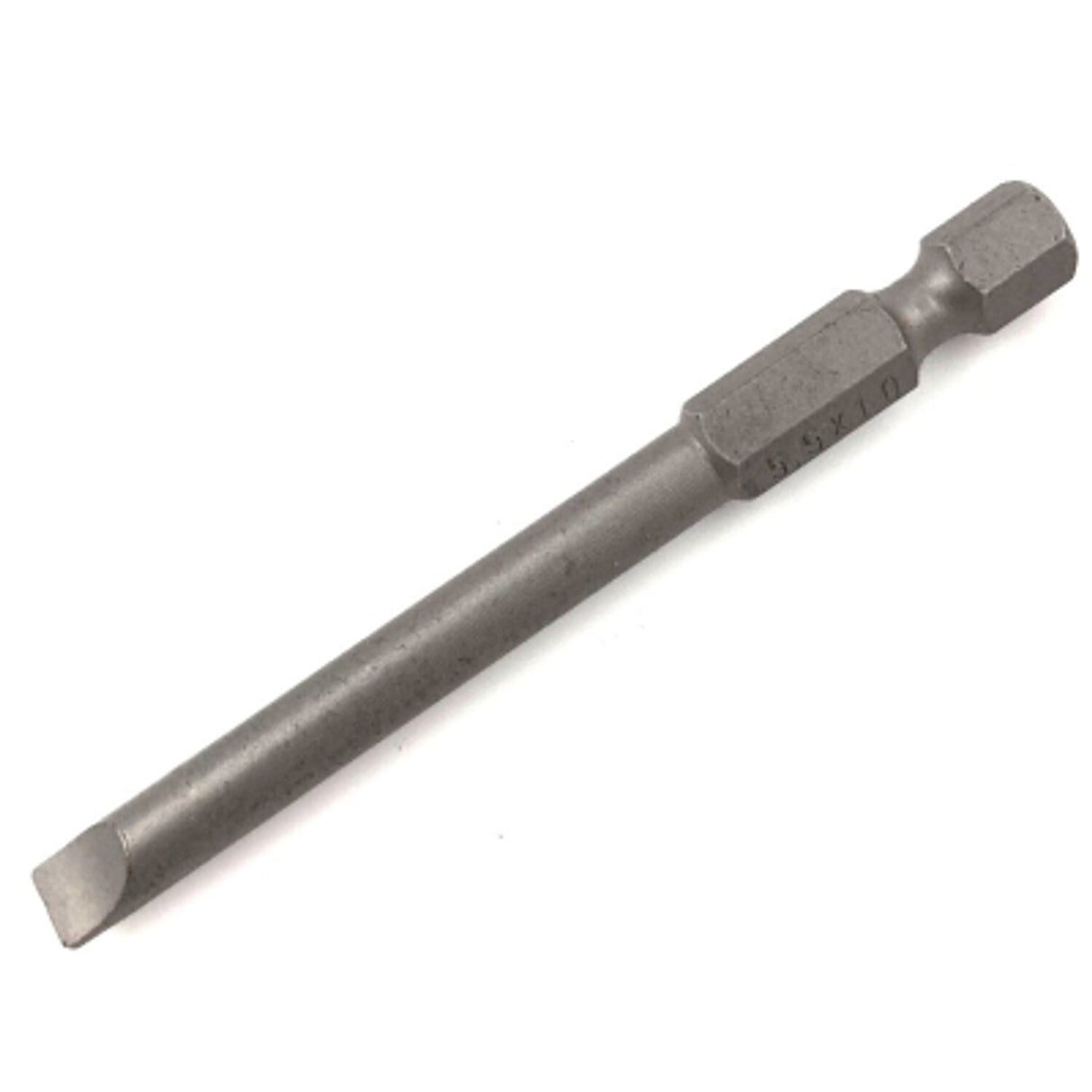 PTI 5.5mm x 1.0mm x 70mm 1/4in Hex Slotted Screwdriver Bit