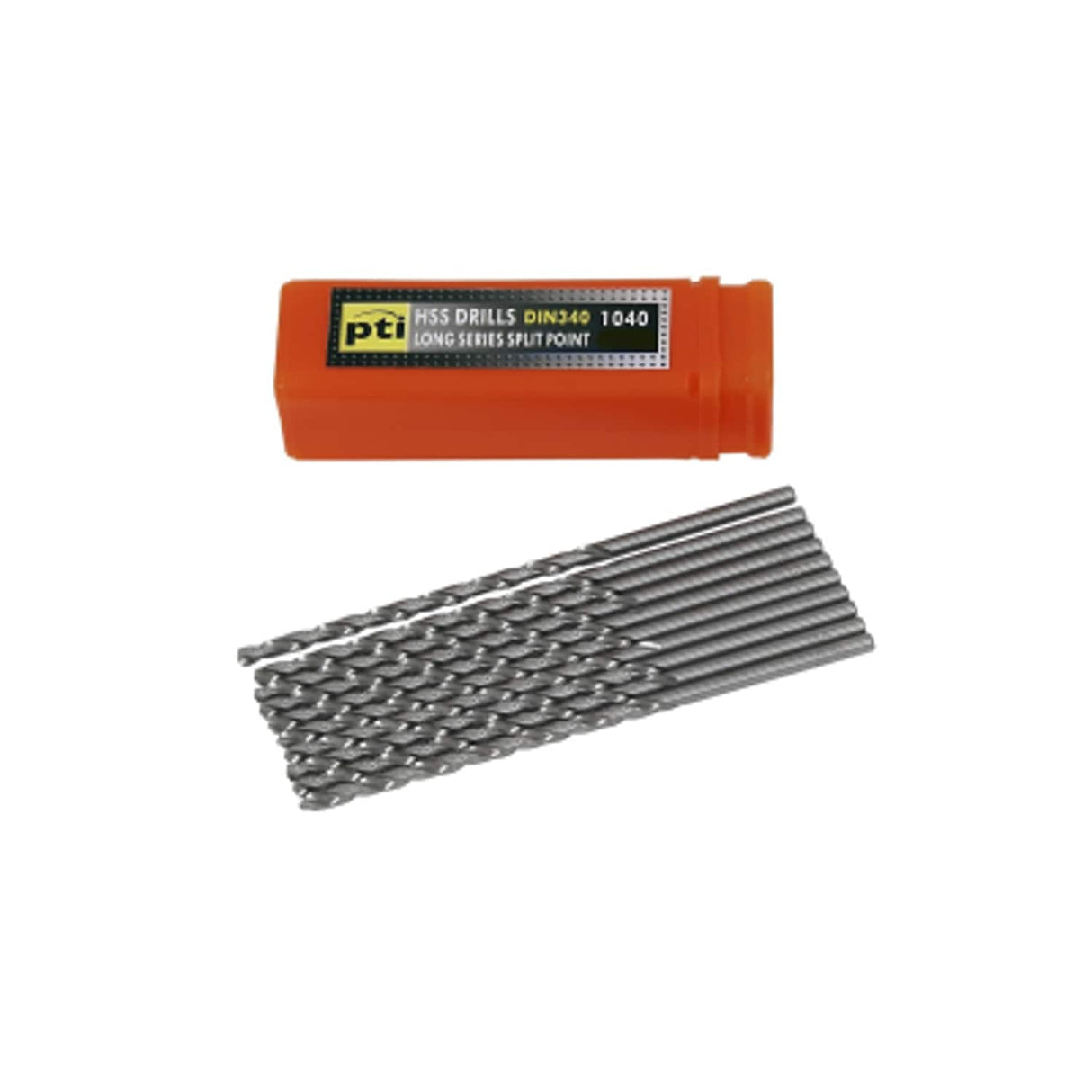 PTI 6.0mm x 139mm HSS Long Series Drills (Pack of 10)