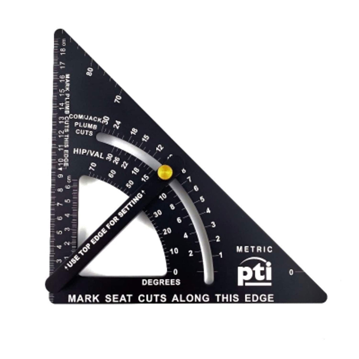 PTI 7in Adjustable Quick Square with Layout Tool