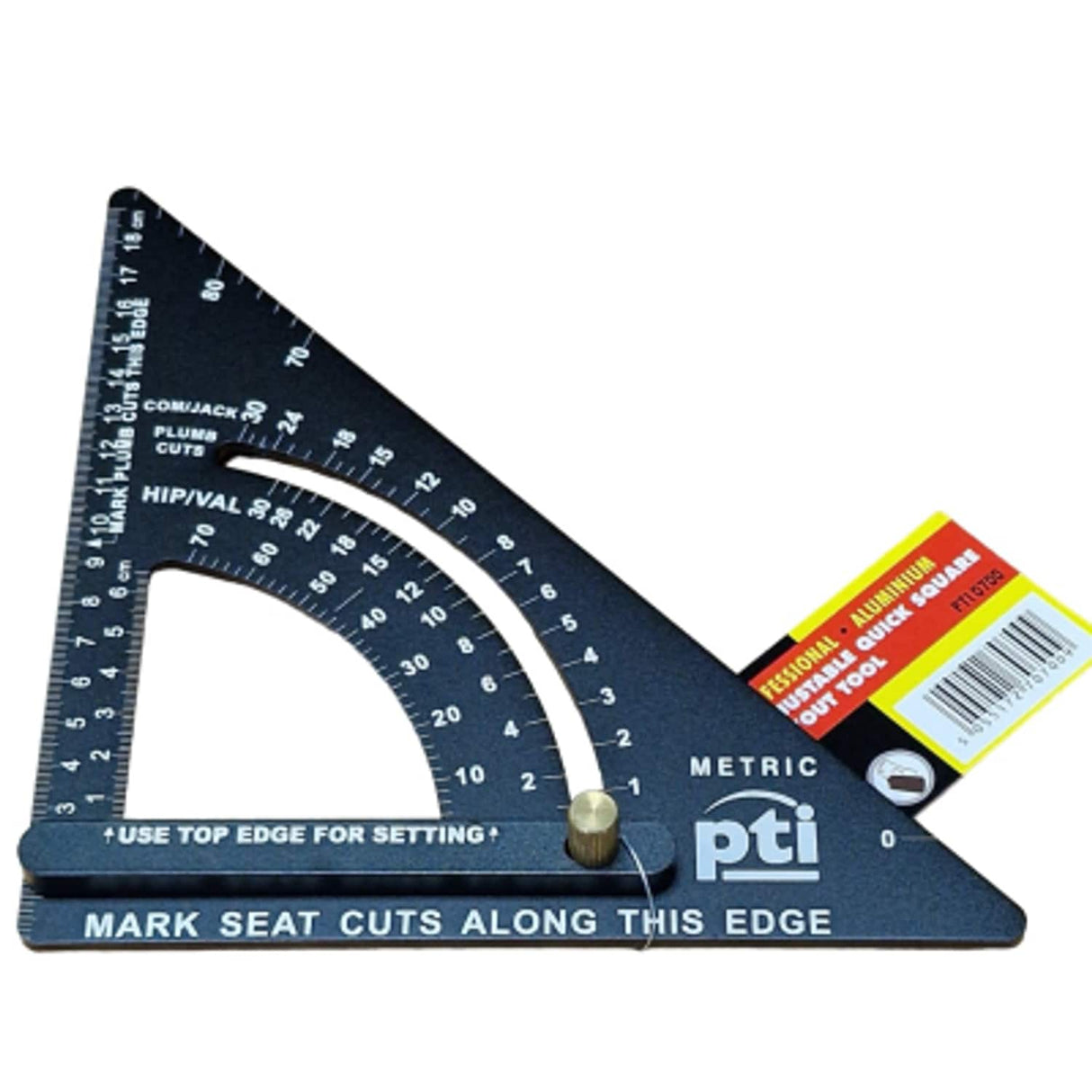 PTI 7in Adjustable Quick Square with Layout Tool