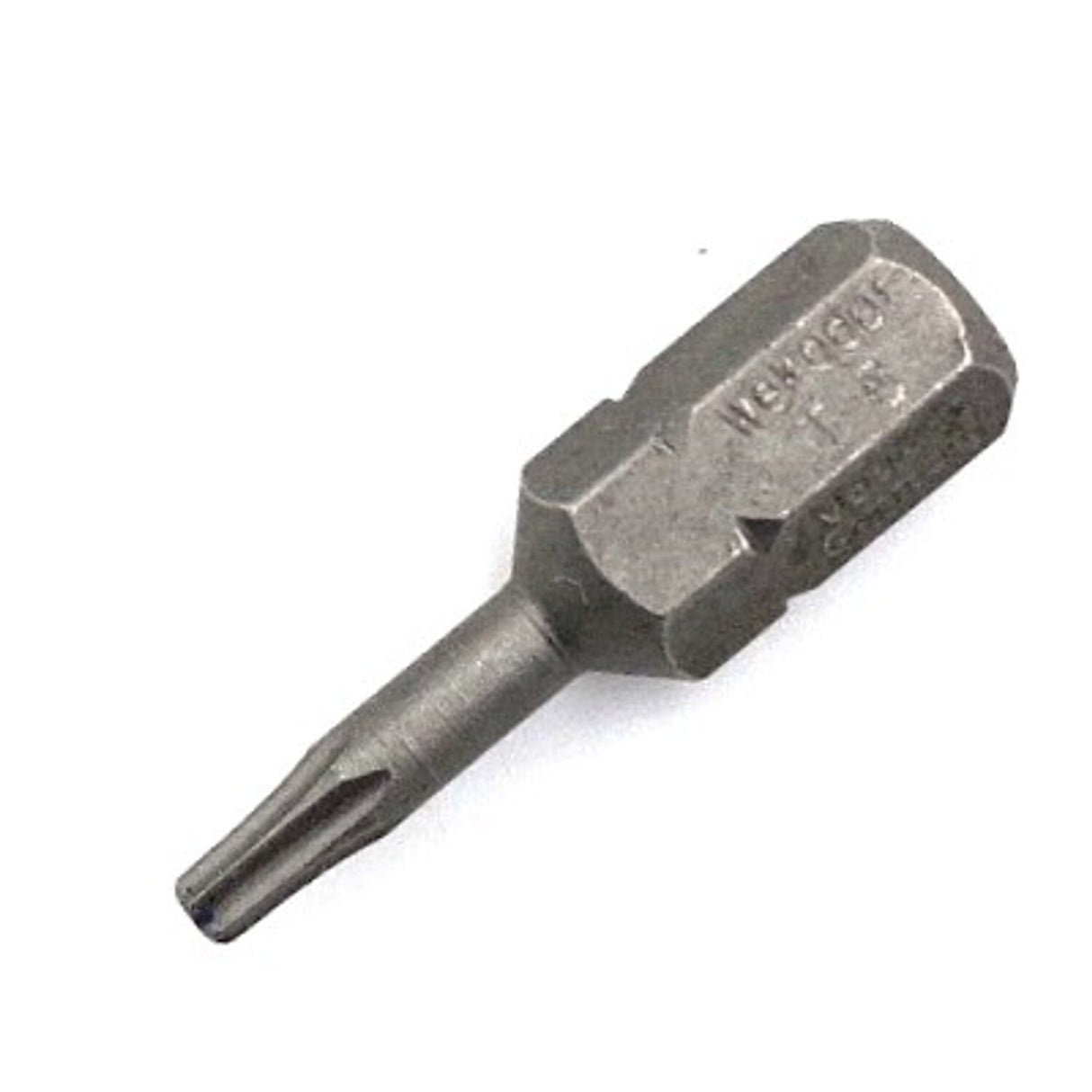 PTI T8 x 25mm 1/4in Hex Tamper Proof Screwdriver Bit