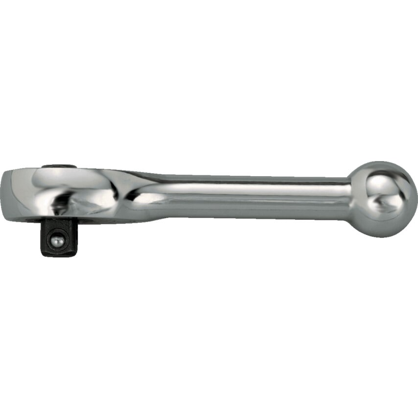 P/T Gearless Ratchet Stub/Slim 3/8" Square Drive