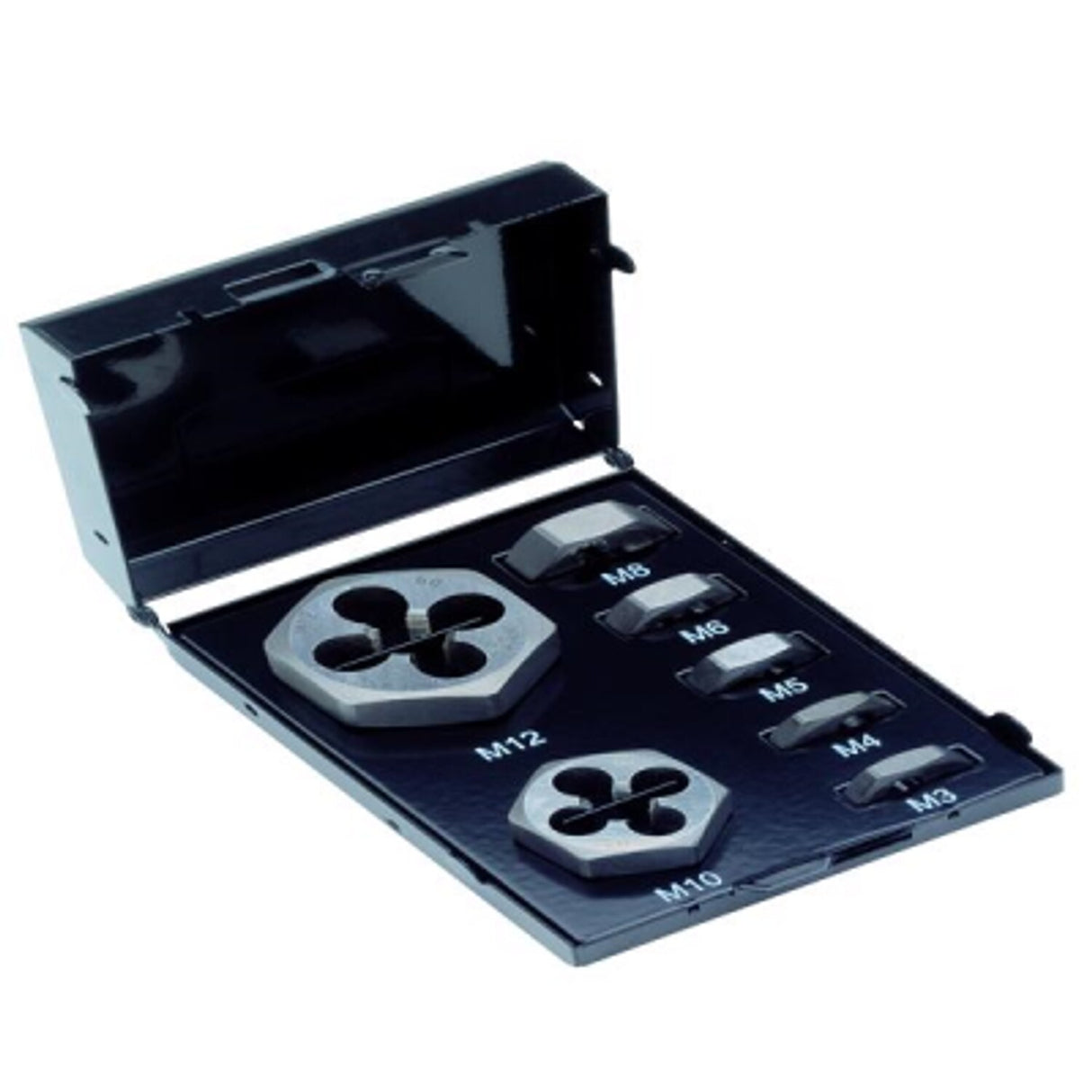 PV99 HSS M3-12 Hex Die Nut Set