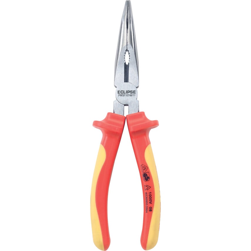 PWSF1074/8 8" VDE S/G Bent Nose Pliers