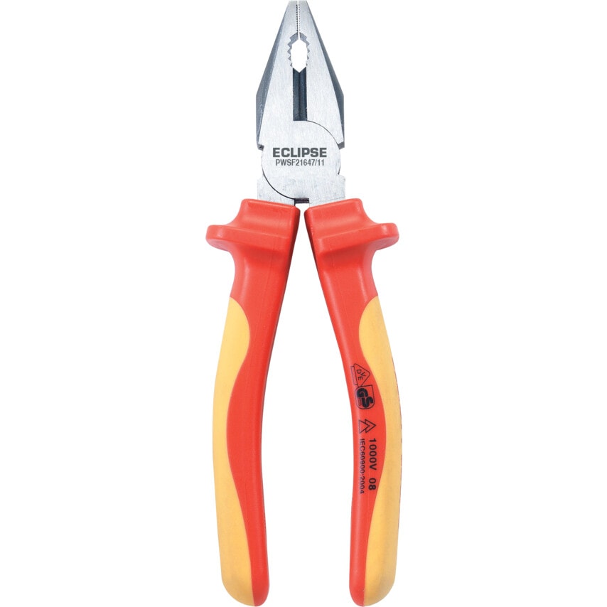 PWSF2164/7 7" VDE Soft Grip Combination Pliers