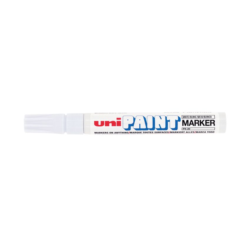 PX-20 Paint Marker Medium Bullet White, Pack of 12 545491000
