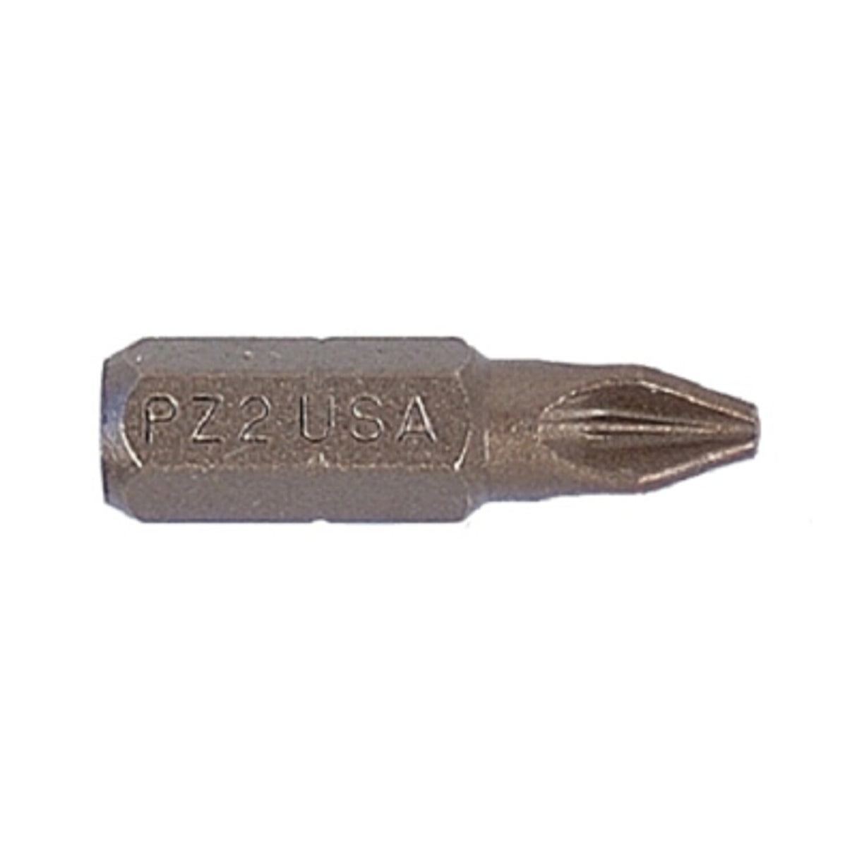 PZ2 x 25mm ISO Temp 1/4in Hex Screwdriver Bit