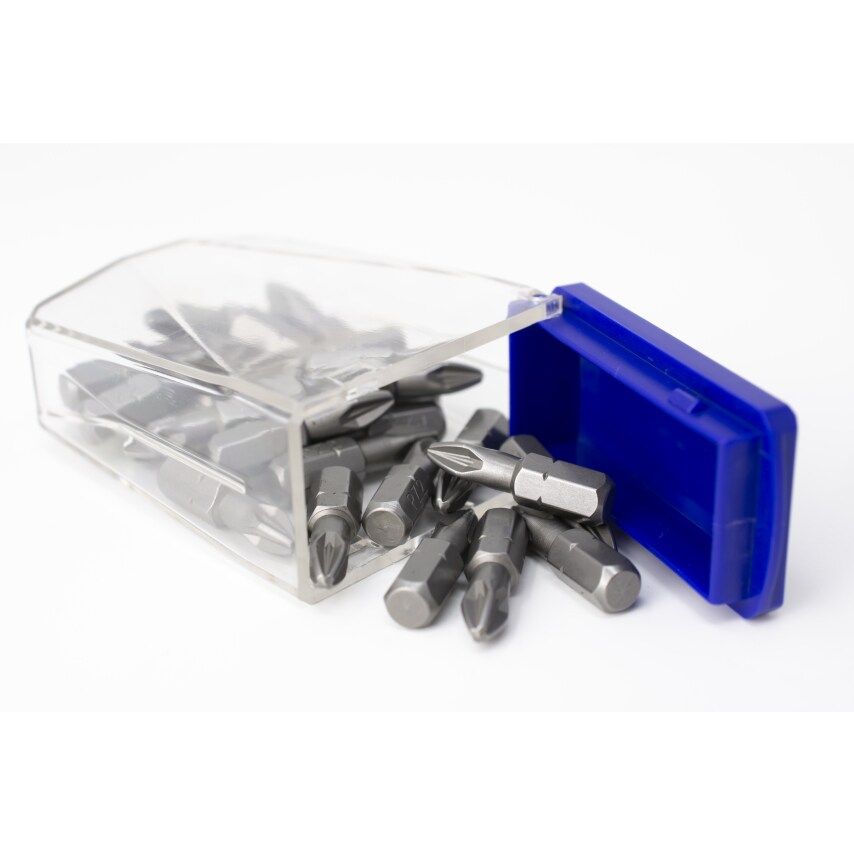 PZ3X25mm Screw Driver Bits Qty 25 in Tic-Tac Box
