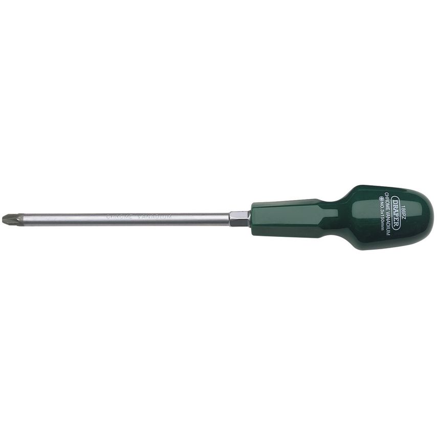 PZ Type Cabinet Pattern Screwdriver No.3x150mm (Sold Loose)