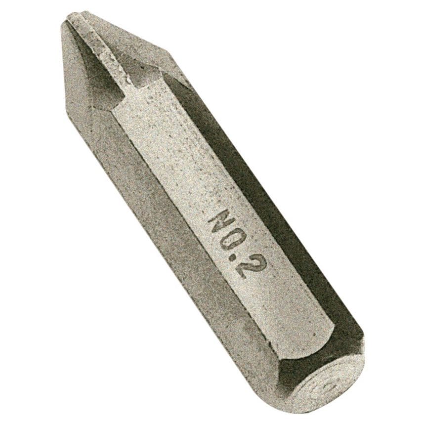 PZ Type Impact Screwdriver Bit No.2
