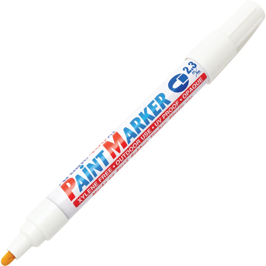 Pack of 12 400XF Paint Marker White