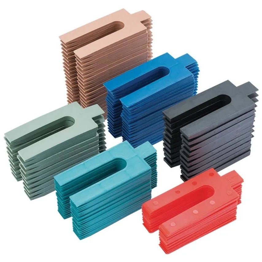 Packer for Aligning Frames and battens 1.5-6.0mm Plastic (pack 1