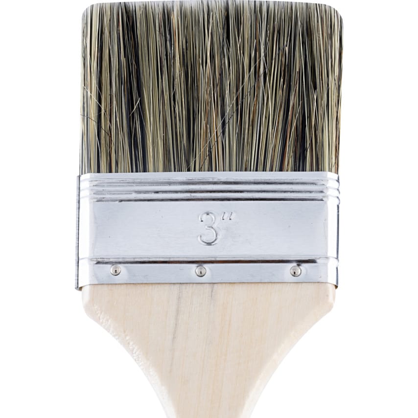 Paint Brush Wooden Handled 3" Wide