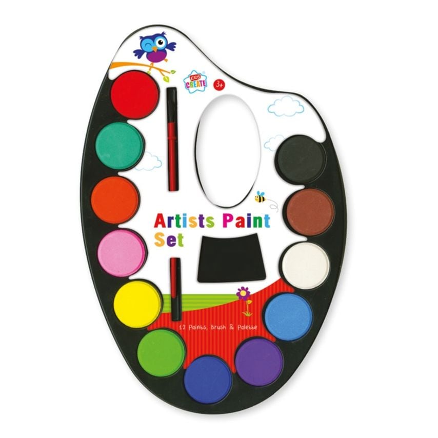 Paint Palette with Paints