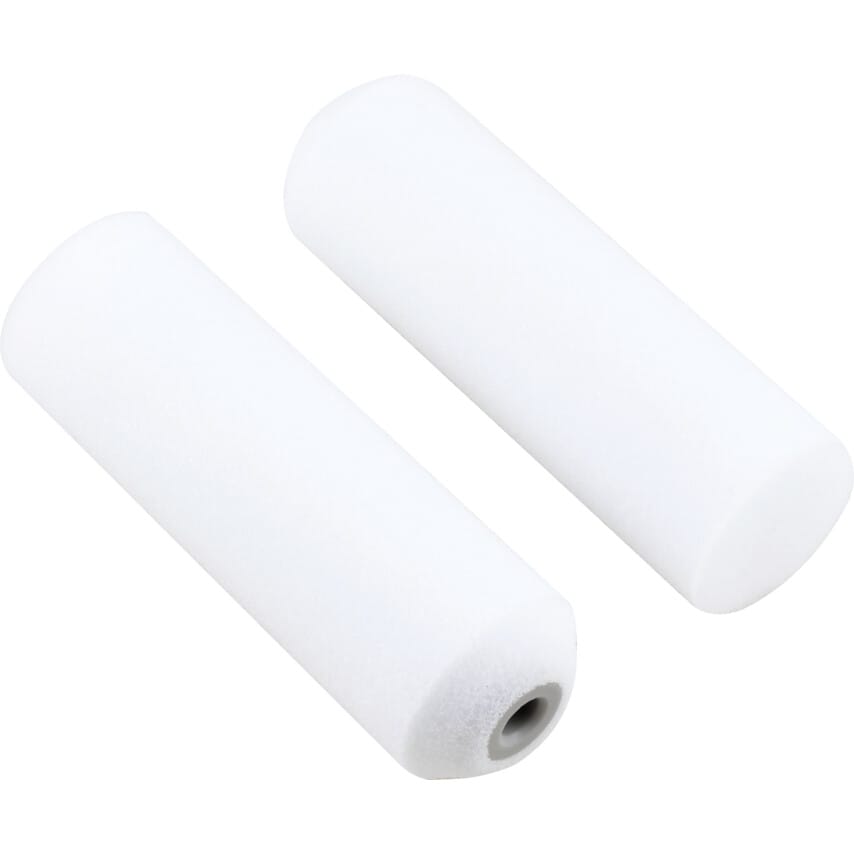 Paint Roller Sleeves, 4", for Painting Woodwork with Gloss, Pack of 10